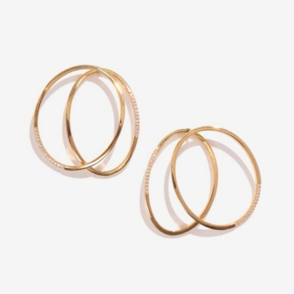 Adornmonde Lamont Gold Earrings - Picture 4 of 5